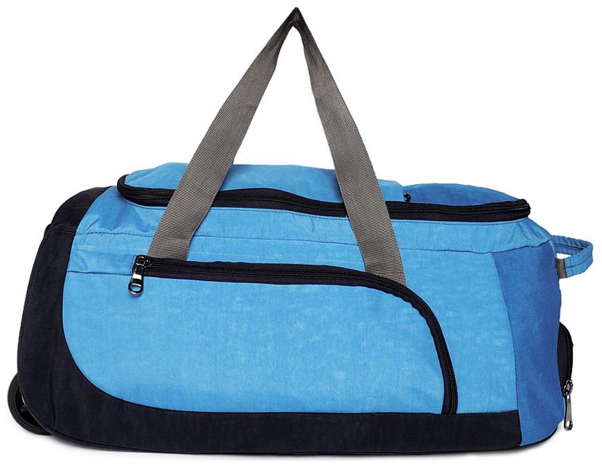 

BagsRus Medium Size Soft Luggage Bag ( Blue 2 Wheels )