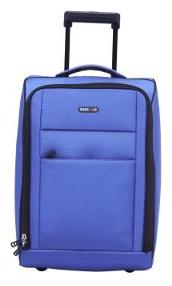 

BagsRus Cabin Size Soft Luggage Bag ( Blue 2 Wheels )