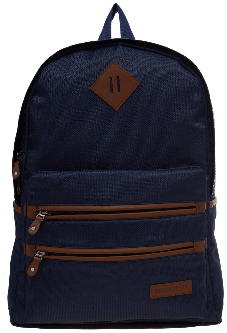

BagsRus Blue Polyester Backpack