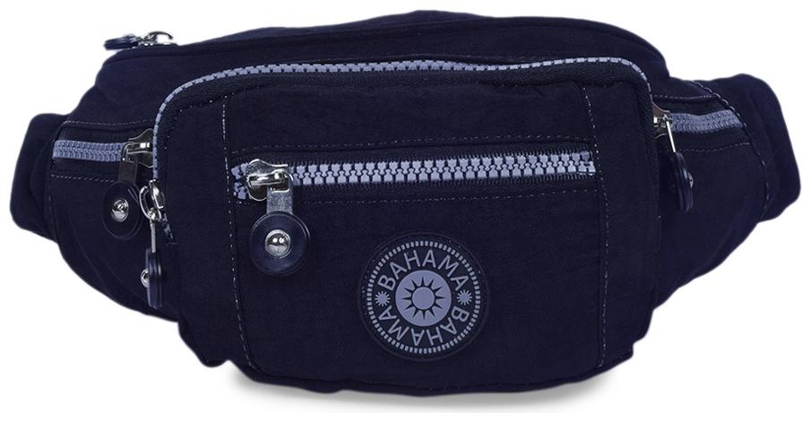 

BAHAMA Crinkle Soft Black Waist Bag (FH-2998041001)