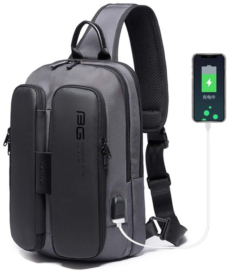 Bange Single Shoulder Waterproof Antitheft Sling Bags by Sky Venture