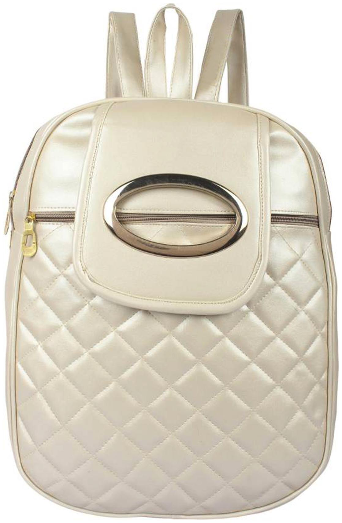 

BEETS COLLECTION White PU Backpack