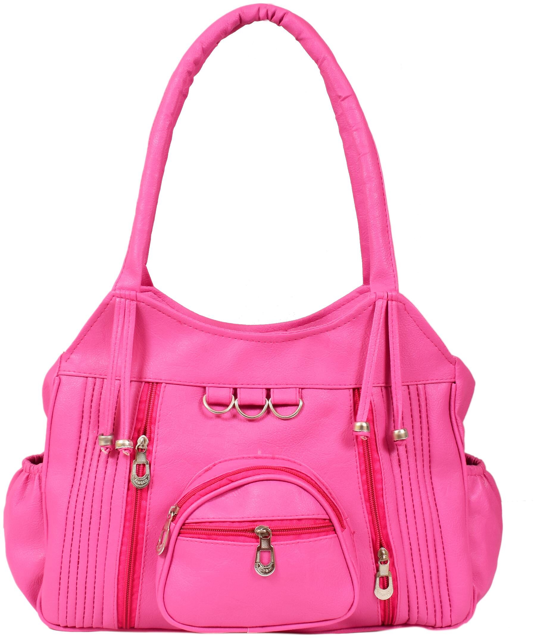 

BEETS COLLECTION Pink PU Shoulder Bag - HB-042