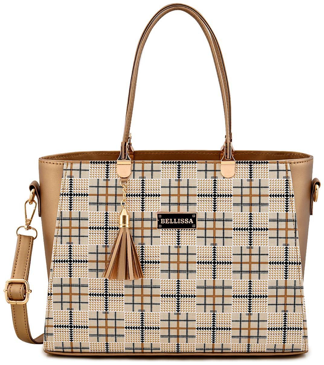 

Bellissa Gold PU Handheld Bag