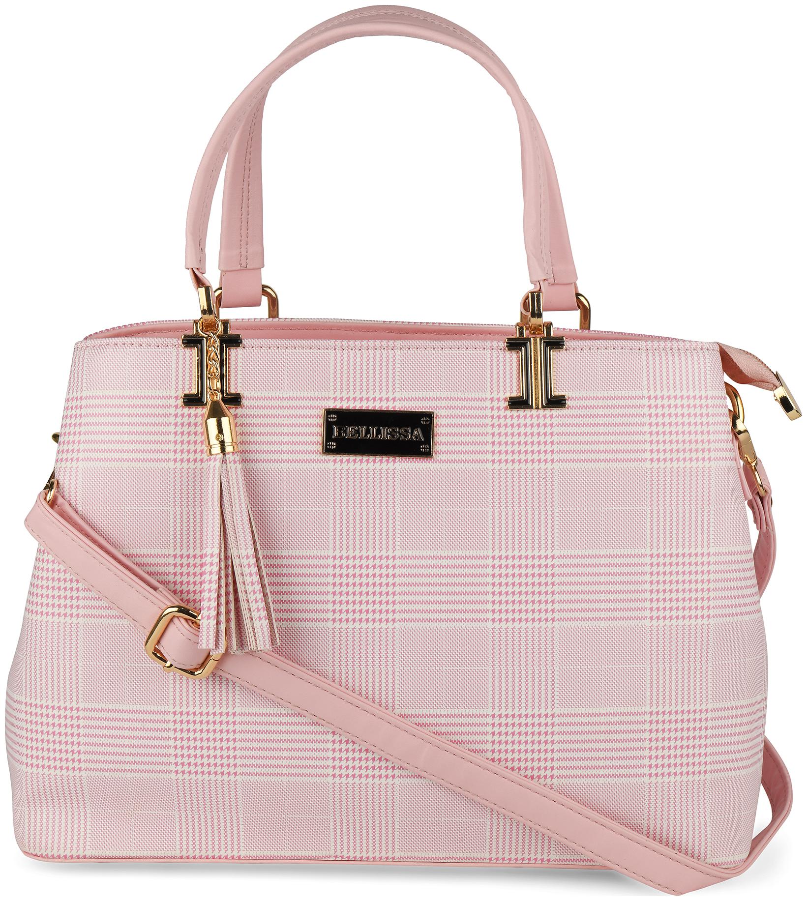 

Bellissa Pink PU Handheld Bag