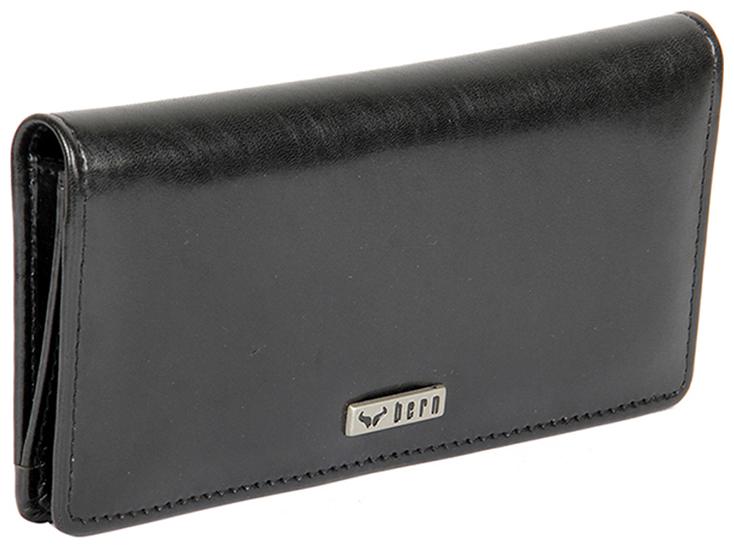 

BERN Women Black PU Wallet