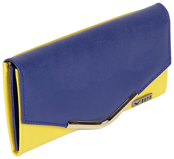 

BERN Women Blue PU Wallet