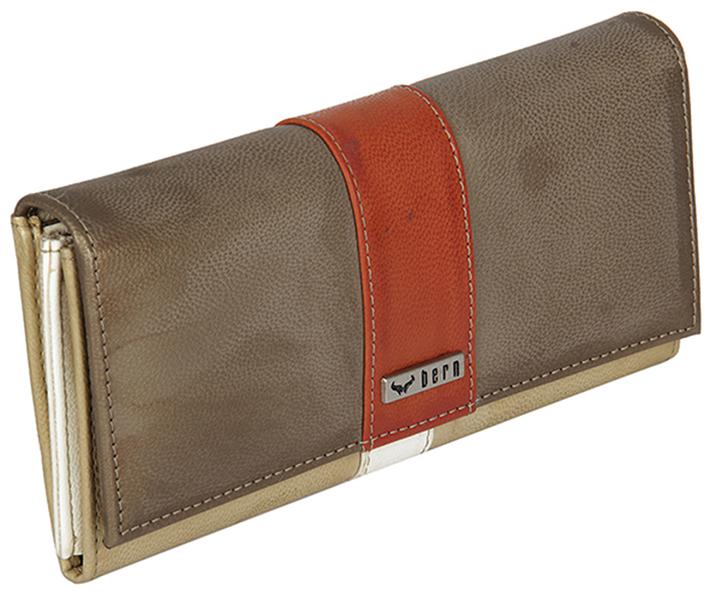 

BERN Women Brown PU Wallet