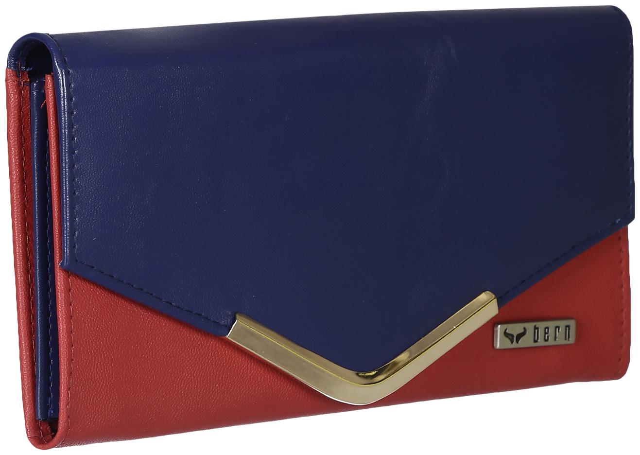 

BERN Women Red PU Wallet