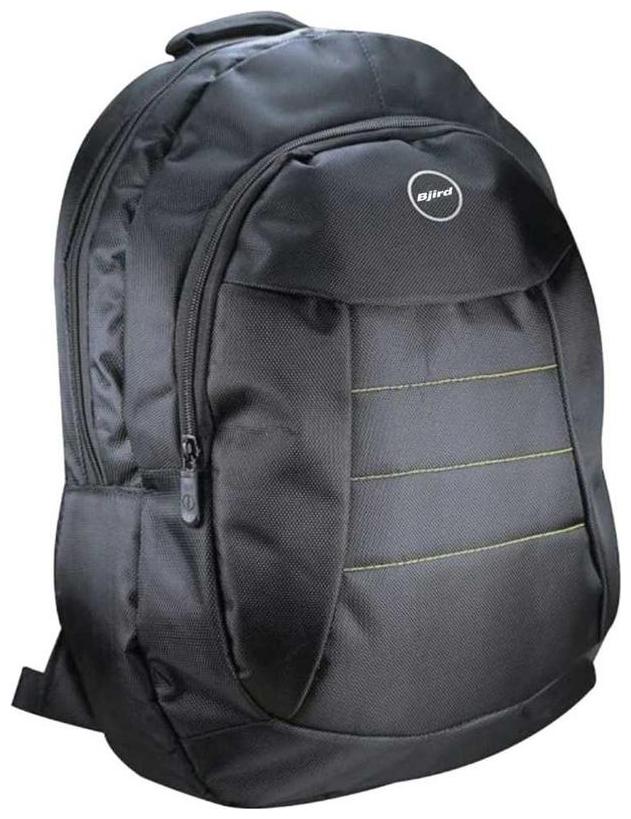 

bjird Black Polyester Laptop Backpack