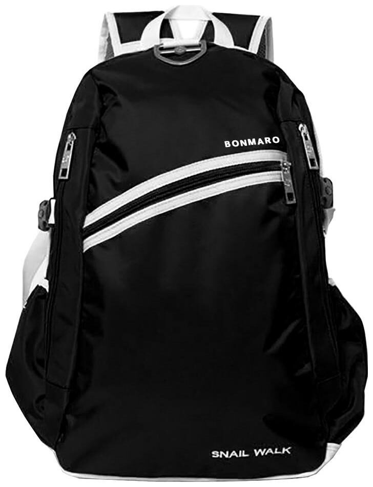 

Bonmaro Black Polyester Backpack