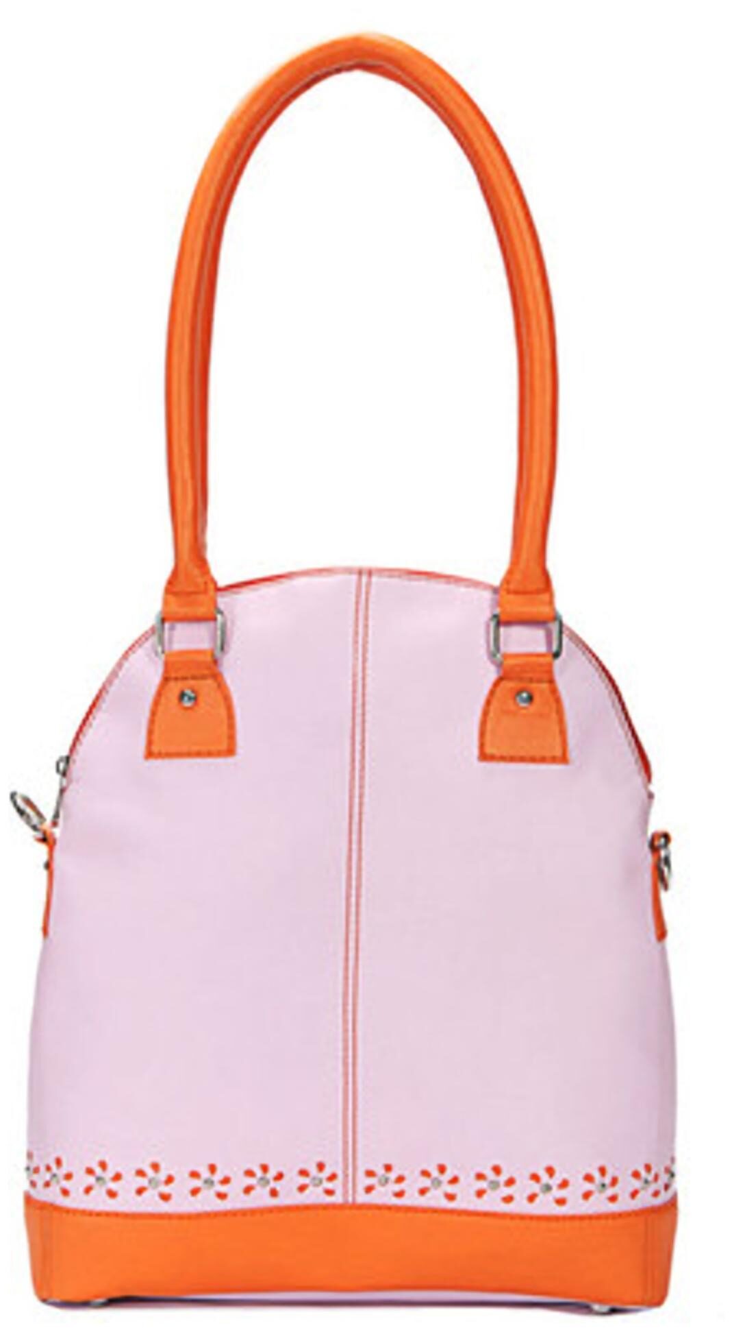 

Borsavela Purple Faux Leather Handheld Bag