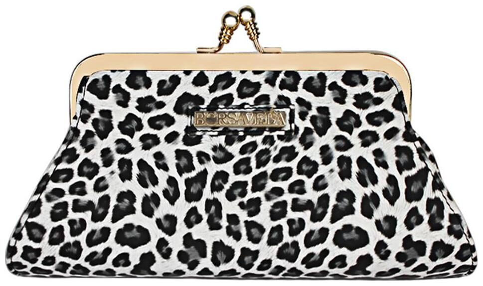 

Borsavela Leopardo Spot Clutch