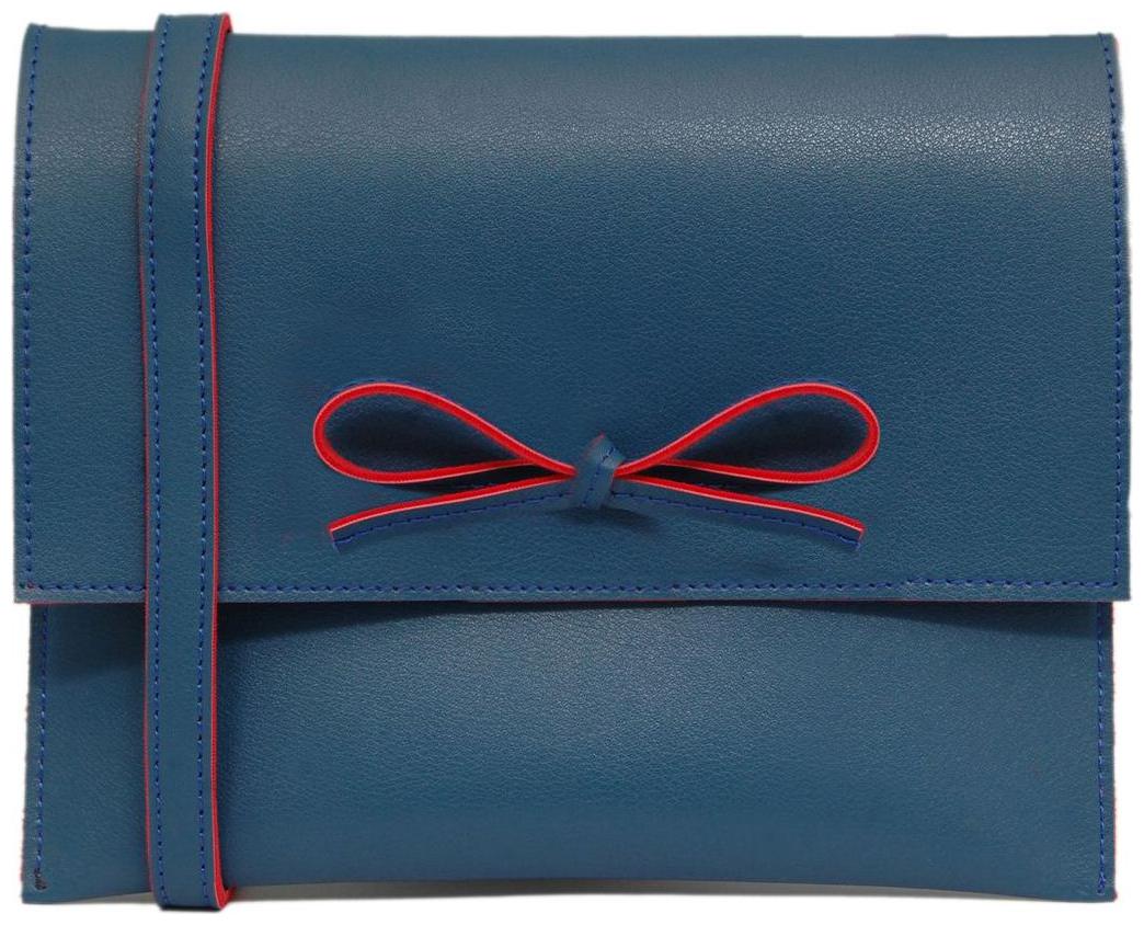 

Borse Blue PU Solid Sling Bag