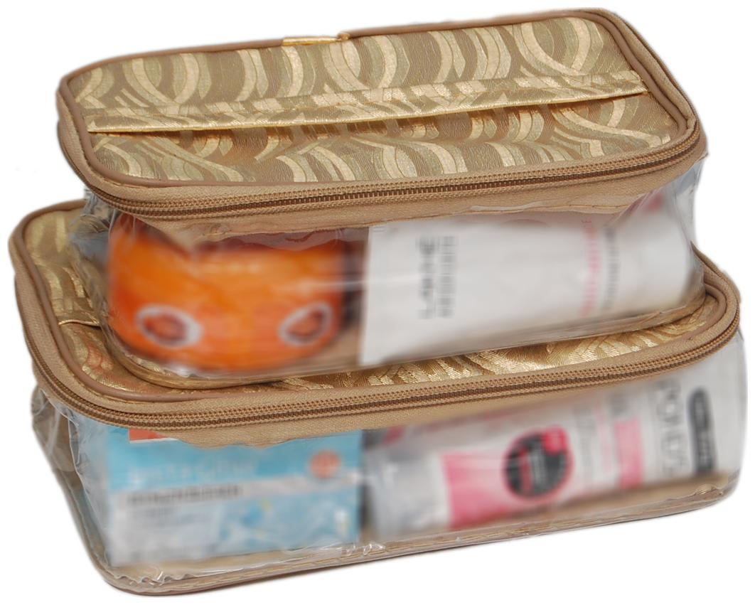 

Borse Multifunctional Cosmetic Organiser Bag (Multicolour Pack of 2)