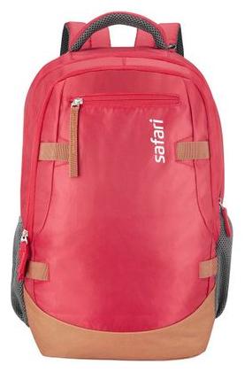 Safari Brisk Red Laptop Backpack (18 Months International Warranty)