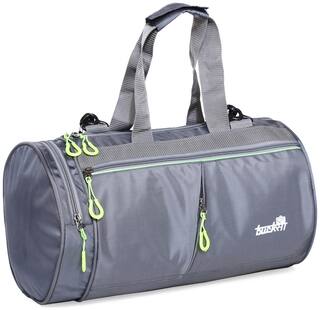 Bucksa Polyester Men Duffle Bag Gym Grey Online