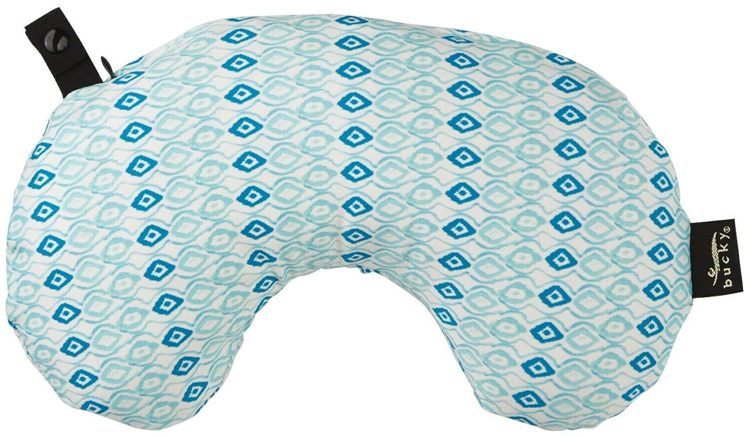 

Bucky Minnie Compact Ikat Diamond Neck Pillow White