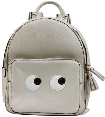 

BULLS HIDE Grey Faux Leather Handheld Bag