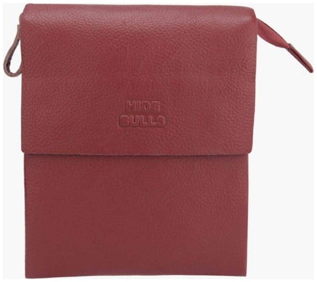 

Bulls Hide Maroon Genuine Leather Sling Bag