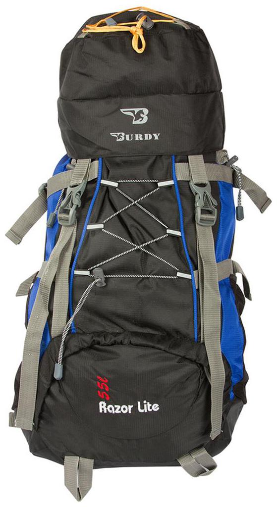 

BURDY Blue Polyester Backpack