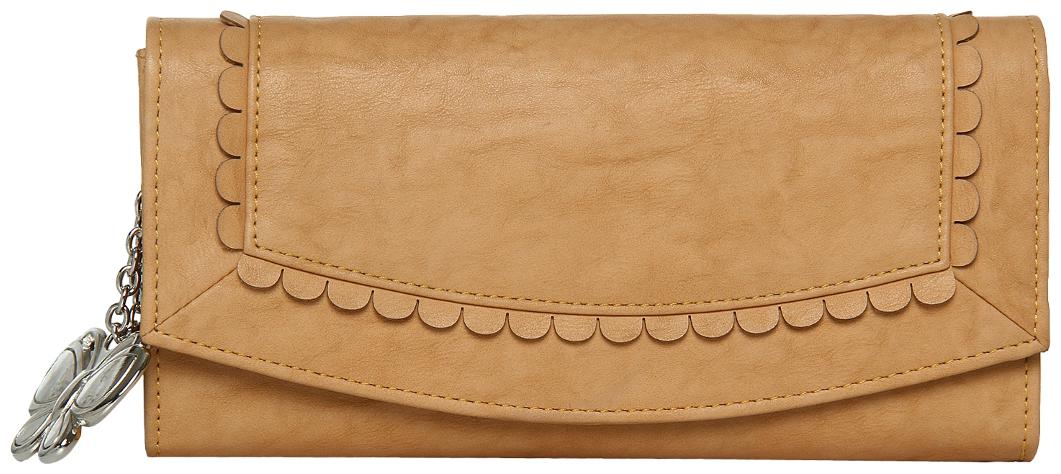 

Butterflies Women Yellow PU Wallet