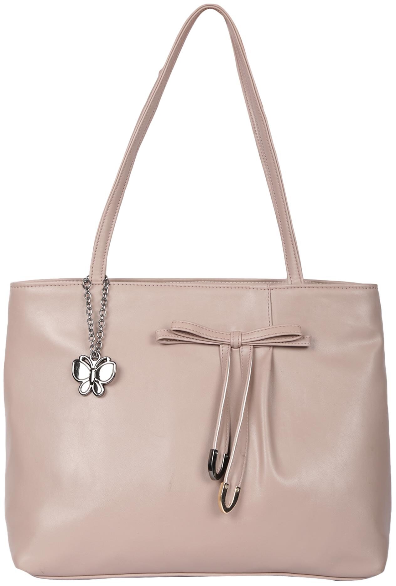

Butterflies Pink PU Handheld Bag