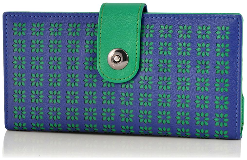 

BUTTERFLIES Blue PU Wallet
