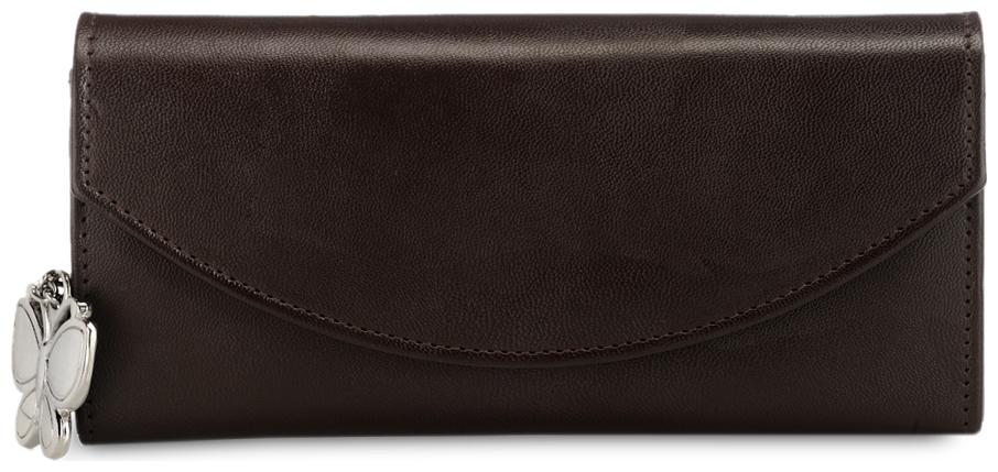 

Butterflies Women Brown Polyester Wallet