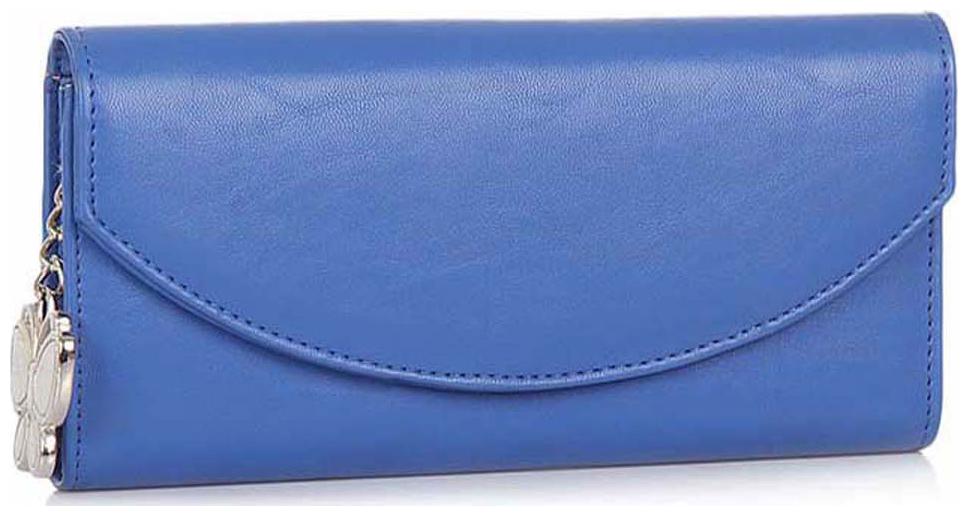 

Butterflies Women Blue PU Wallet