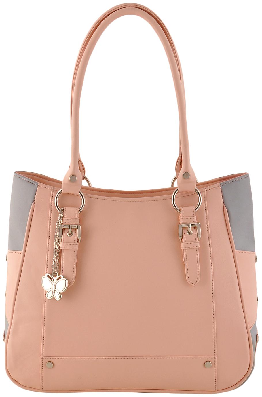 

Butterflies Multi Faux Leather Handheld Bag