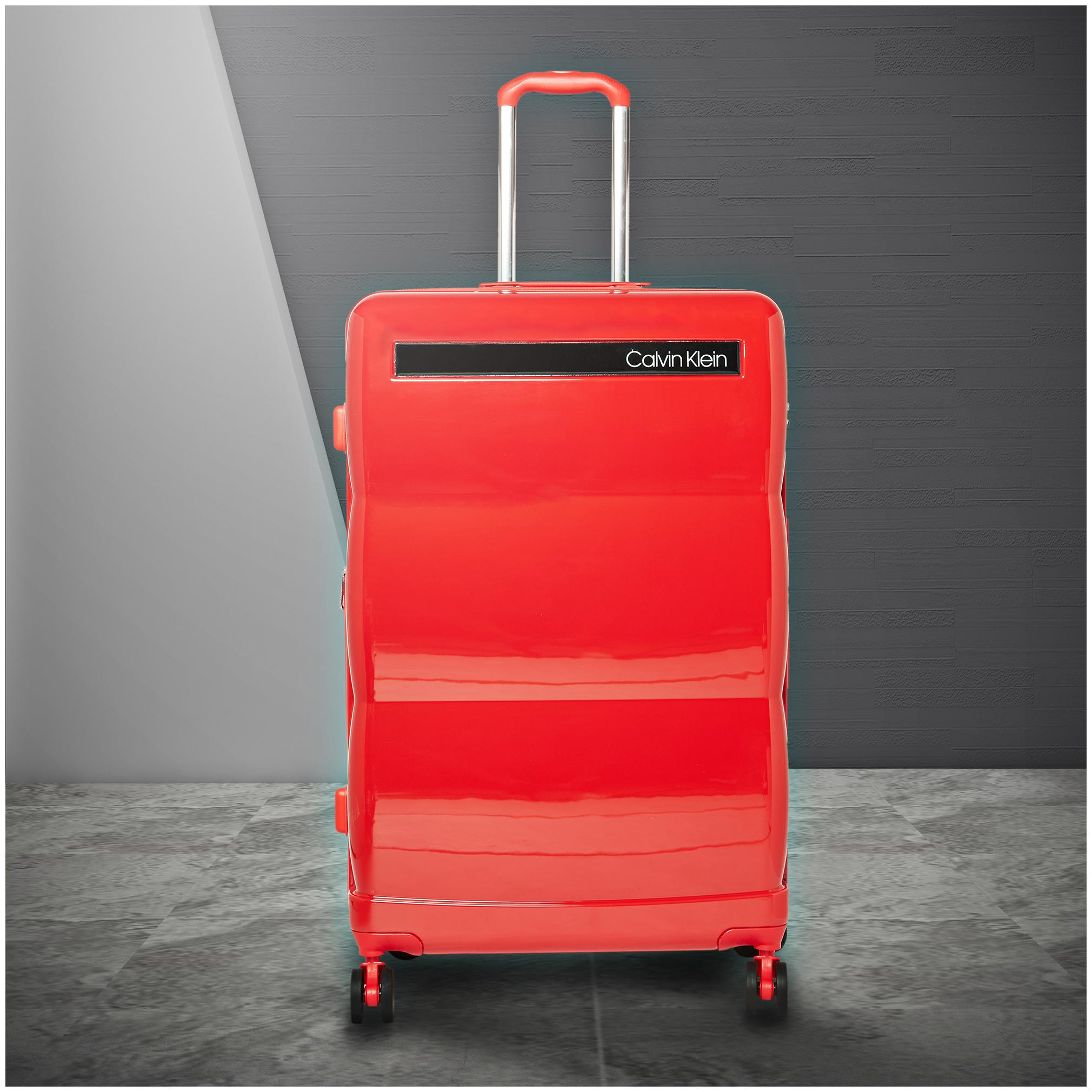 

Calvin Klein Down To Fly Hard Body Large Red Black Trolley Bag (LH818DF9L50)