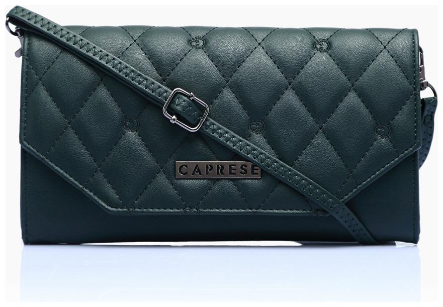 

CAPRESE Women Green PU Clutch