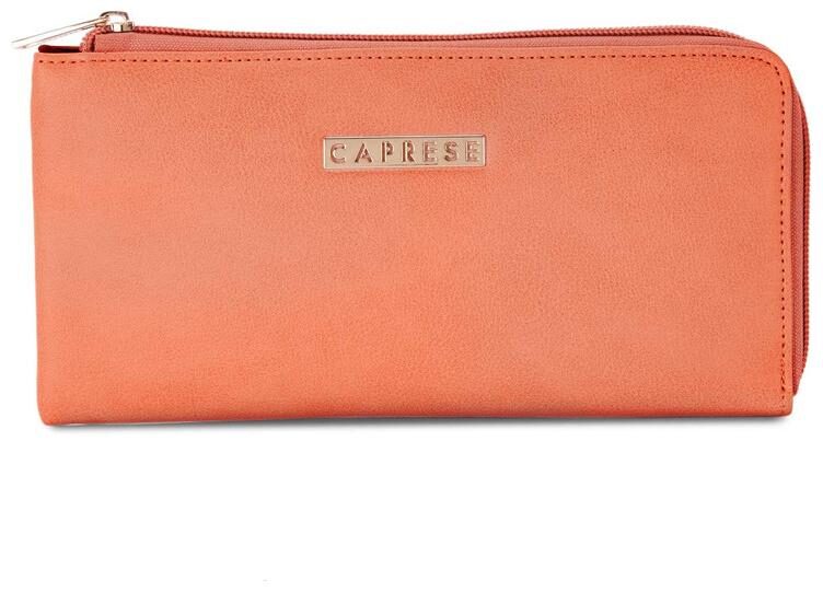 

CAPRESE Women Pink Leather Clutch