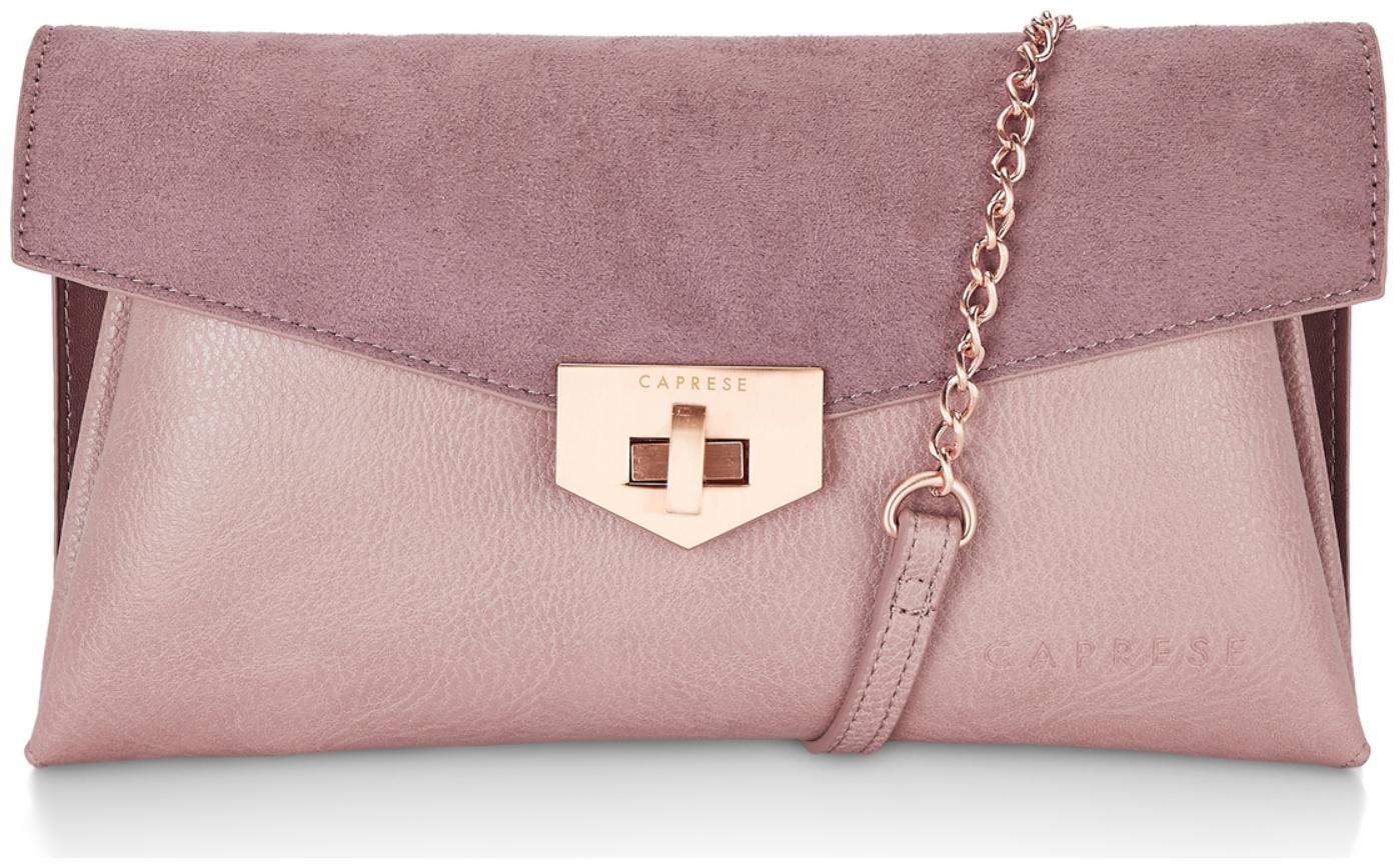 

CAPRESE Pink Faux Leather Solid Sling Bag