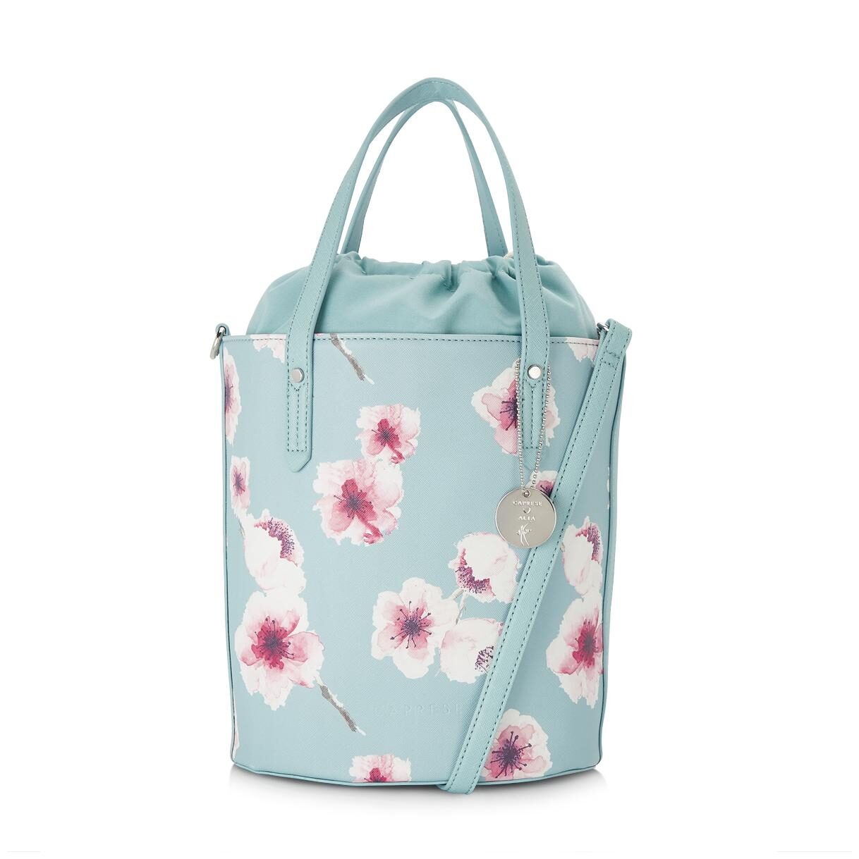 

CAPRESE Green Faux Leather Satchel