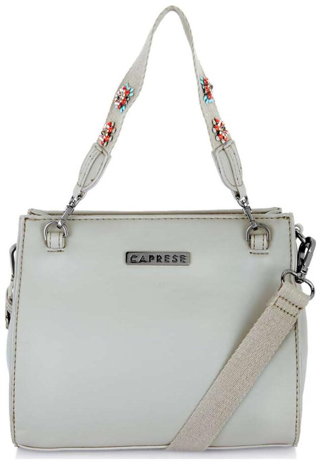 

CAPRESE Grey Faux Leather Handheld Bag