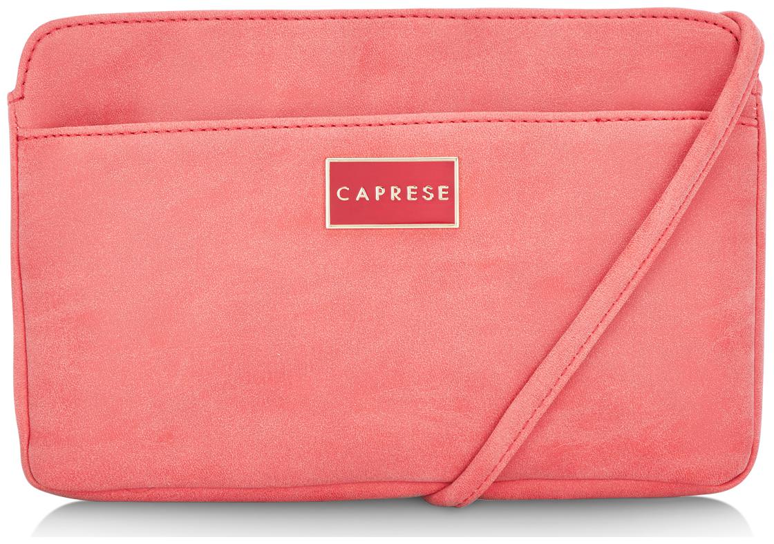 

CAPRESE Red PU Solid Sling Bag