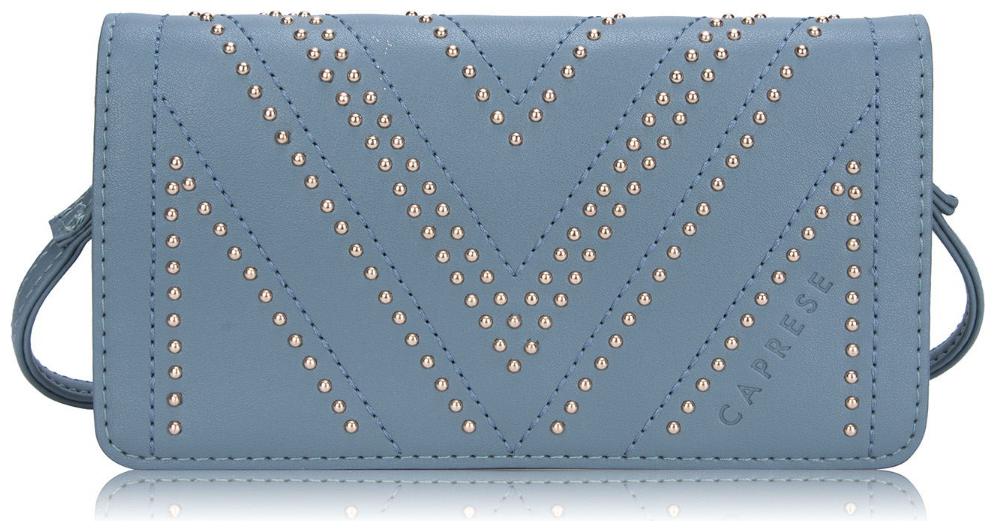 

CAPRESE Blue Faux Leather Solid Sling Bag