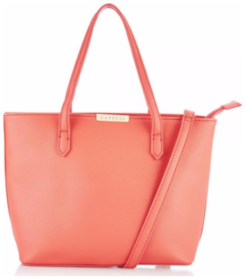 

CAPRESE Pink Faux Leather Handheld Bag