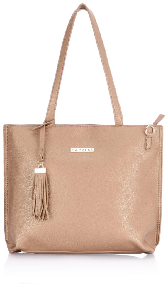 

CAPRESE Brown Faux Leather Handheld Bag