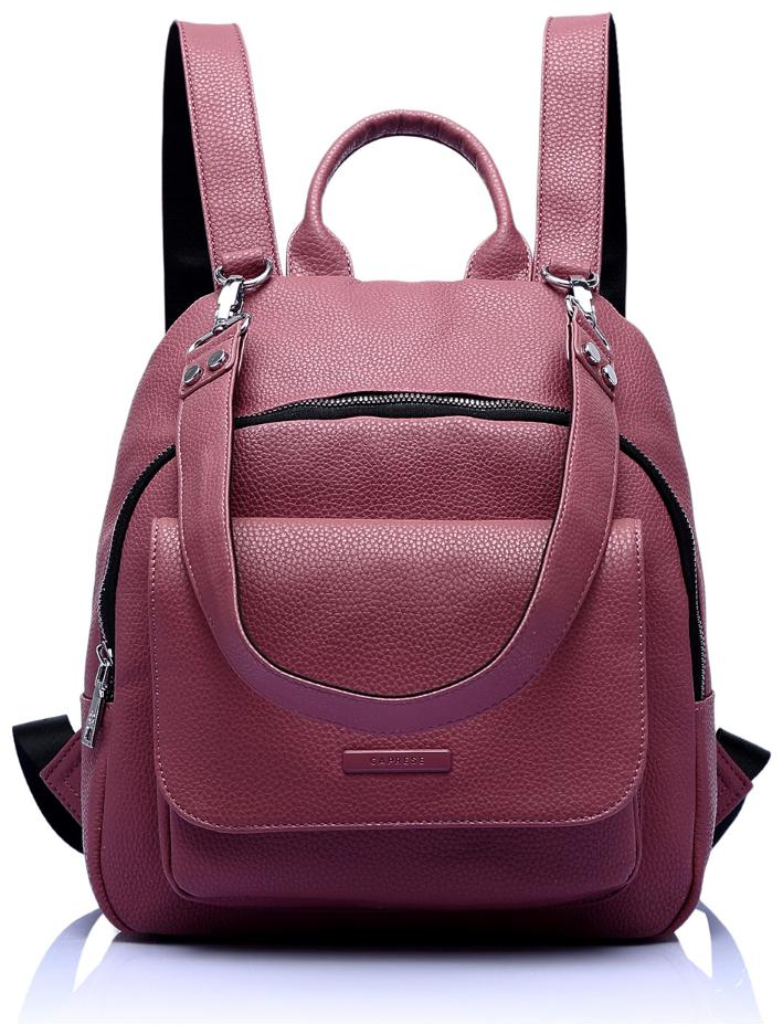 

CAPRESE Pink Synthetic Backpack