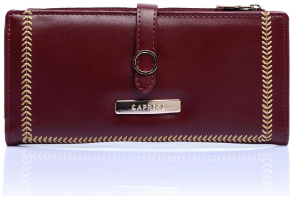

CAPRESE Poppy Fold Wallet Medium Dark Red