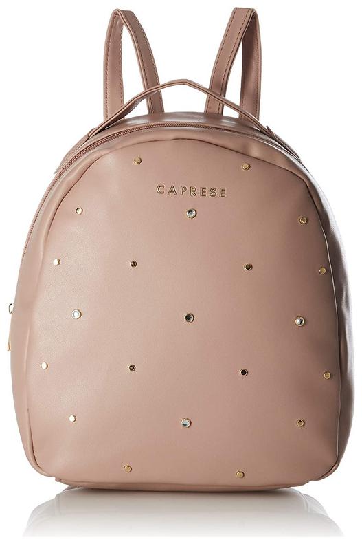 

CAPRESE Red Leather Backpack