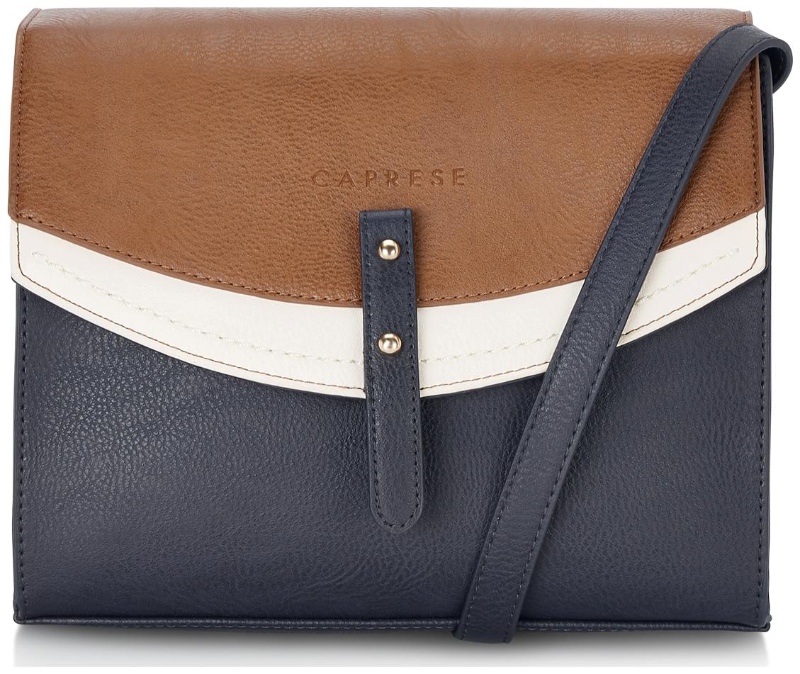 

CAPRESE Blue Faux Leather Solid Sling Bag