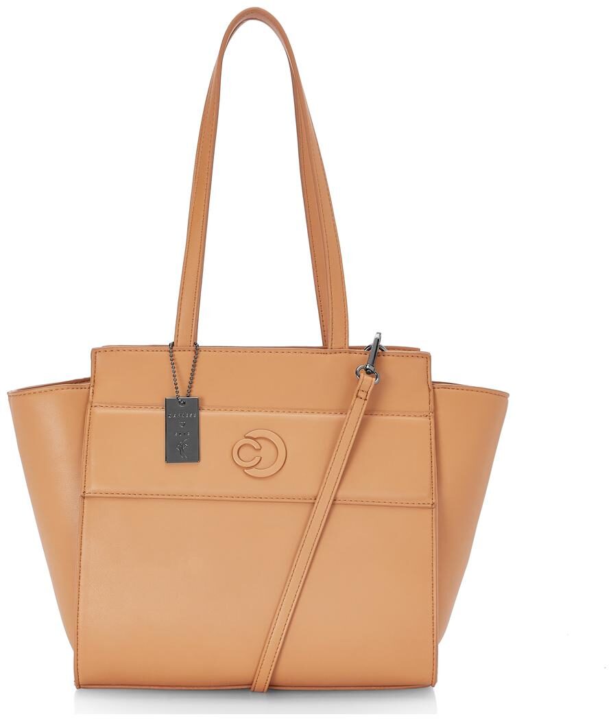 

CAPRESE Women Solid Faux Leather - Tote Bag Brown