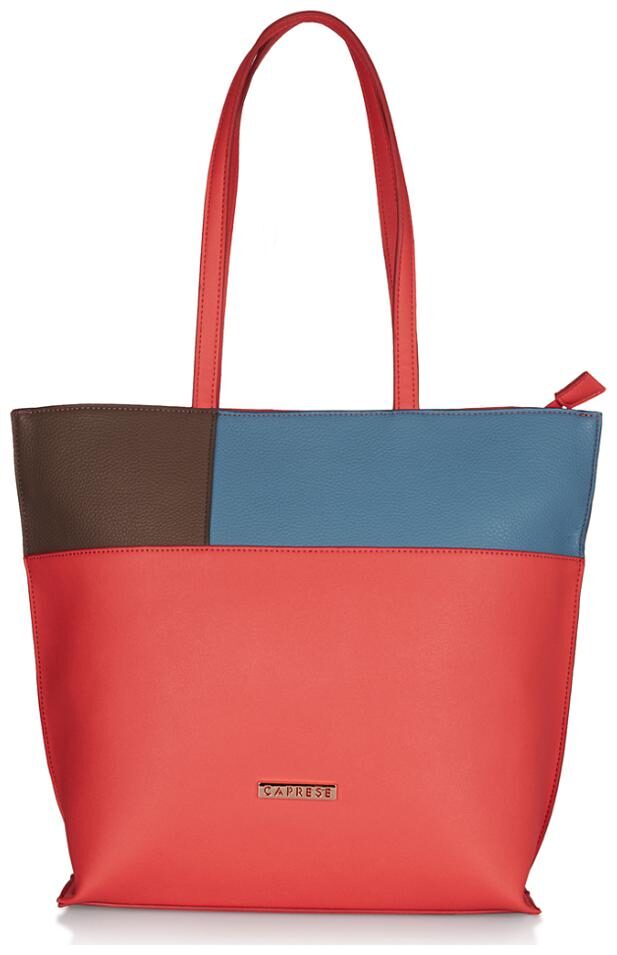 

CAPRESE Women Solid Faux Leather - Tote Bag Pink