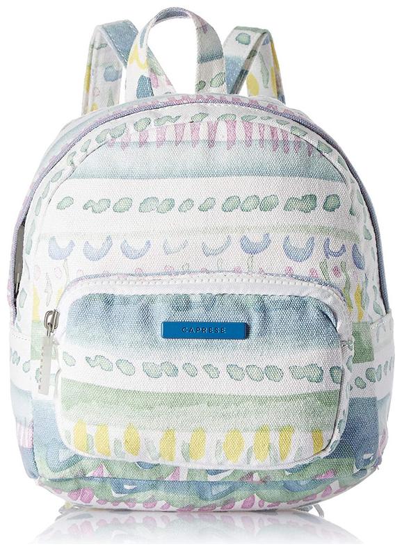 

CAPRESE White Leather Backpack