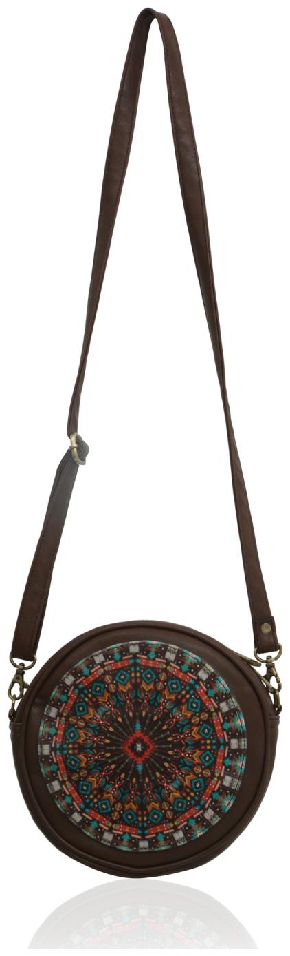 

Divamm Multi Faux Leather Solid Sling Bag
