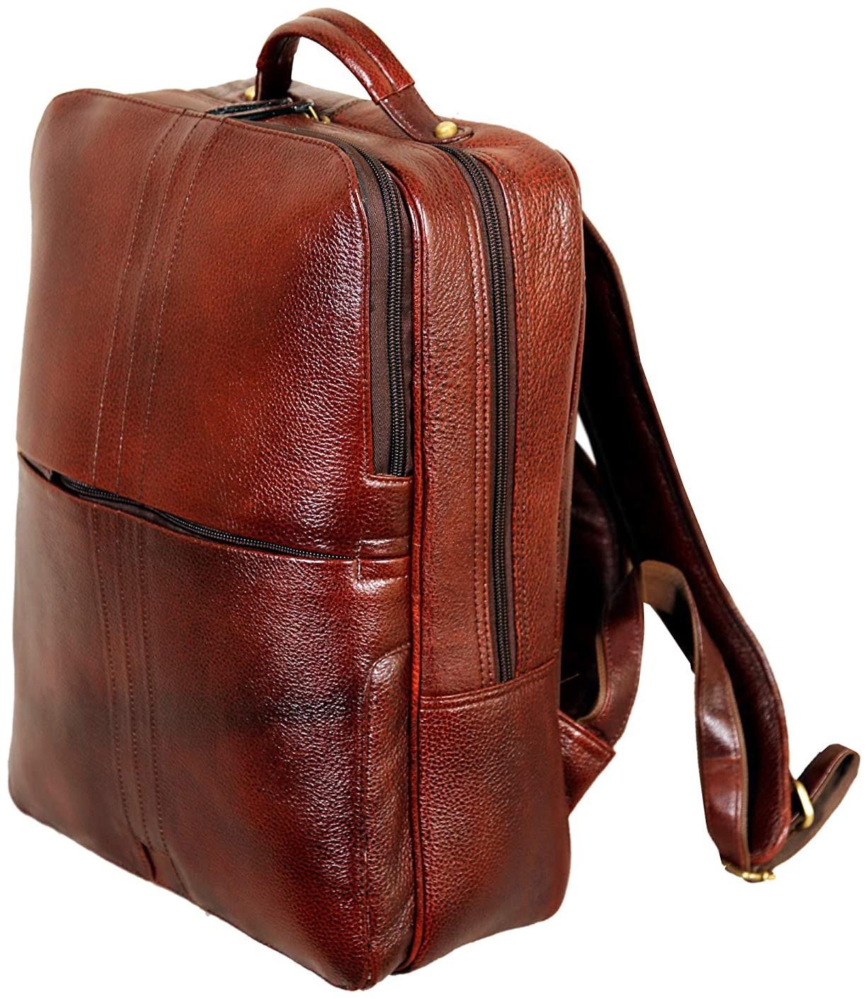 

CHIMERA 16 Inch Leather Laptop Backpack Bags For Men Women Laptop Backpack